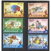 Ангилья. 1982г. Дисней. Футбол. (ЧМ Испания-82)