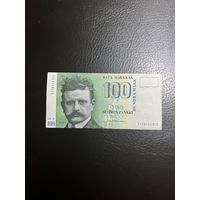 Финляндия 100 марок 1986 г. P-115a(1).