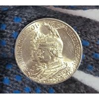 2 марки 1901 Пруссия - 200 лет династии супер сохран, штемпельный блеск!