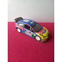 Ford Focus WRC 2008 Burago, 1:32. Машинка. Моделька. Бураго.