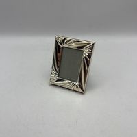 Рамка для фото посеребренная. Италия. 3811