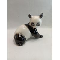 Статуэтка Панда ЛФЗ фарфор СССР