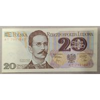 20 злотых 1982 года - Польша - UNC