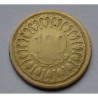 Тунис, 100 миллимов 1993 г.