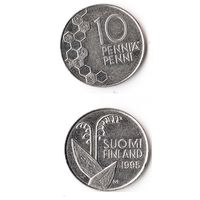 10 пенни Финляндия 1995 года