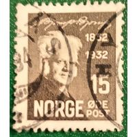 Норвегия 1932. Норвежский писатель Бьёрнстьерне Бьёрнсон 1832-1910