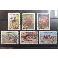 Танзания. 1994 год. Фауна. Раки, крабы (52)