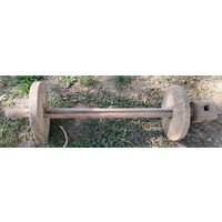 Навой (вал) от старинного ткацкого станка