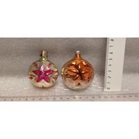 Ёлочные игрушки -медальоны со звёздами. 15-21