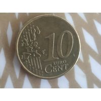 10 евроцента Нидерланды 2000 год.