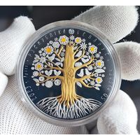 Беларусь, 50 рублей 2023 г, Матуля (Мать) серия "Дрэва жыцця", Ag925, тираж 599 штук