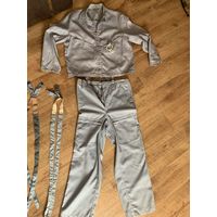 Оригинальный комплект  из льняной ткани для  советских пилотов конца 70-х годов периода афганской войны на фабричной этикетке-нереально редкий в таком сохране.