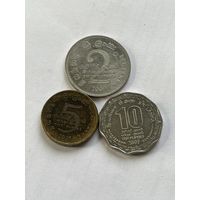 Шри-Ланка 3 монеты 2009