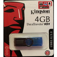 USB Flash Kingston DataTraveler 101 G2 4 Гб (DT101G2/4GB)