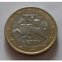 1 евро, Литва 2015 г.
