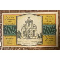 Нотгельд , 1 марка, Бюккебург 1921 год. Веймарская республика