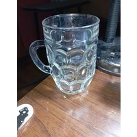 Пивная кружка ( бакал )  " Соты  " 0,25 L . Клеймо (  29  ) .