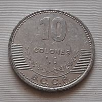 10 колон 2012 г. Коста-Рика