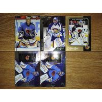 Хоккейные карточки.НХЛ. ВРАТАРИ.Atlanta Thrashers. 5 КАРТ