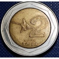 Перу 2 новых соля 2005 г.