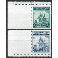 1937 год. Чехословакия. Собор святого Вита. Полная серия. Mi:375-376 ** \\13