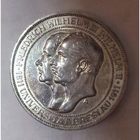 3 марки 1911 - университет Бреслау