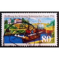 Марка Германия 1984 год 200-летие открытия канала