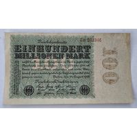 1923 год Германия 100 000 000 марок