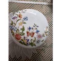 Шкатулка Бабочки Цветы Aynsley Англия 60-е