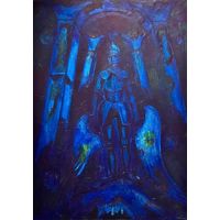 Кищенко;100/140; Отрочество. 1996 год. Холст. Масло. Размер: 100х140см.