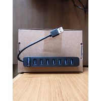 USB 3.0 концентратор, разветвитель , 7 слотов