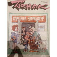 Журнал Вожык 17 выпуск 1992 год