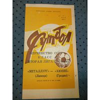 Металлург (Липецк)-Химик (Гродно)13.05.1983г.