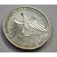 1972 год  10 марок  Германия    серебро
