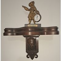 Старинная консоль,полка. Резьба дерево.