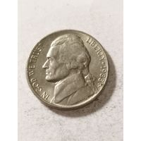 США 5 центов 1988 D