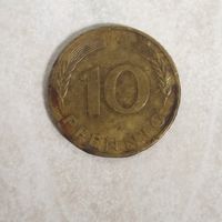 10 пфеннигов 1985 F Германия