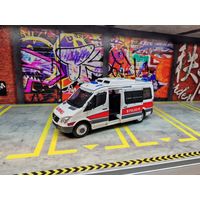 Коллекционная модель 1/76 Tiny AM9843 Mercedes Sprinter HK Police