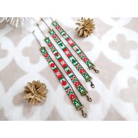 Новогодние браслеты