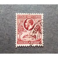 Марка Золотой берег 1928 год