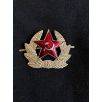 Кокарда солдат СССР клеймо