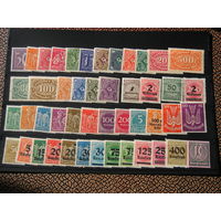 Германия х 47 разных марок 1921-23 MNH
