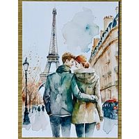 Открытка для посткроссинга чистая 10х15 см