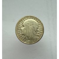 5 злотых 1934г. Ядвига. Серебро. С 1 руб.