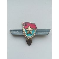 Знак сверхсрочника ВС СССР.