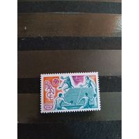 1977 Франция спорт теннис чистая клей MNH выпускалась одиночкой (3-6)