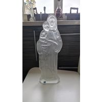 Большая скульптура статуэтка из стекла Неман