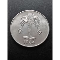 Алжир 10 сантимов 1985 г.