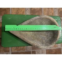 Старинное бронзовое блюдо (тарелка) для благовоний.