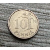 Werty71 Финляндия 10 пенни 1979 Вековое дерево